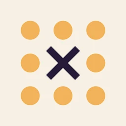 应用图标：九个点组成的阵列，中间是乘号